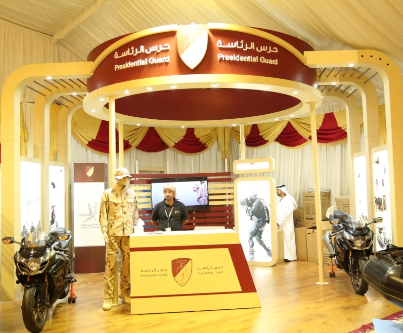 مشاركة متميزة لحرس الرئاسة في مهرجان الرماية