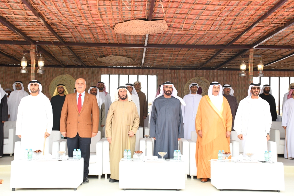 معالي اللواء الركن عبدالله مهير الكتبي يكرم رئيسي الاتحادين العربي والإفريقي للرماية